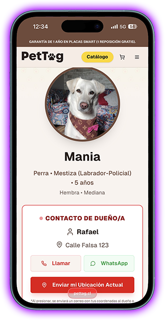 Perfil Digital de mascota